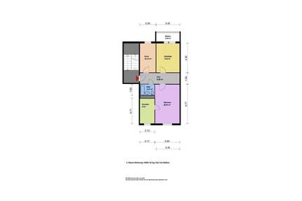 Wohnung zum Mieten in Neubrandenburg 372,00 € 69.55 m²