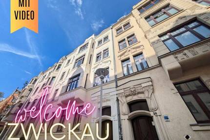 ++ charmante 2-Raum DG-Wohnung - gemütliches Ambiente, mit Oberlichtern in Küche und Badezimmer ++ - Zwickau Innenstadt