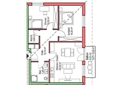3-Zimmer Wohnung in Seibersdorf - Kirchdorf am Inn