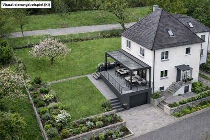 Großzügige Doppelhaushälfte mit ca. 1.000 m² Grundstück, Ausbaupotenzial & zusätzlicher Waldfläche - Greding