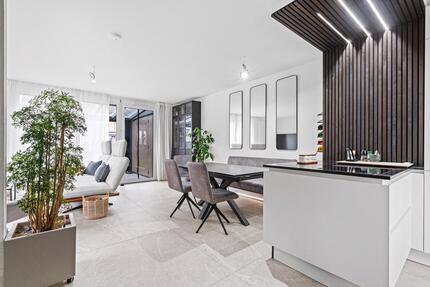 Modernes Reiheneckhaus 2.100€ - 2.100,00&nbsp;EUR Kaltmiete, ca.&nbsp; 127,00&nbsp;m&sup2; in Tettnang (PLZ: 88069)