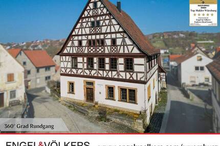 Charaktervoller Gutshof aus 1798 - Denkmalgeschütztes Mehrfamilienhaus mit Ausbaupotenzial - Obernbreit