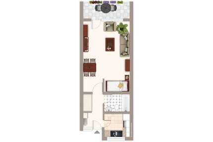 Wohnung zum Mieten in Mönchengladbach 379,00 € 38.46 m²