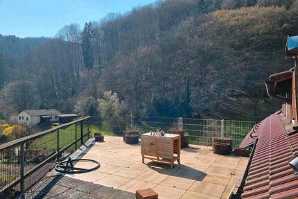 5 Zimmer Wohnung mit großer Dachterasse in Brombach - Hirschhorn (Neckar)