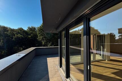 Exklusive Penthouse-Wohnung mit großer Dachterrasse und Waldblick - Delbrück
