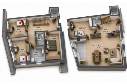 Wohnung zum Kaufen in Lustadt 409.000,00 € 127 m²