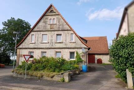 Ehemaliges landwirtschaftliches Anwesen mit Gewölbekeller in Schirmbach! - Creglingen