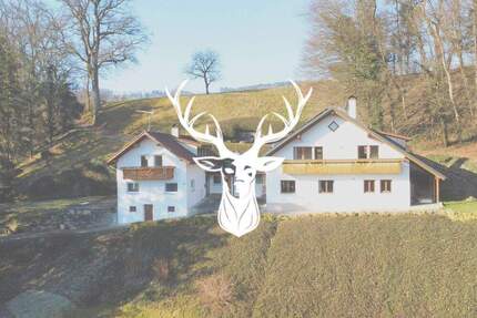 Einzigartiges Ensemble bestehend aus 2 traumhaften Einfamilienhäusern in Alleinlage von Klettgau-Bühl zu verkaufen