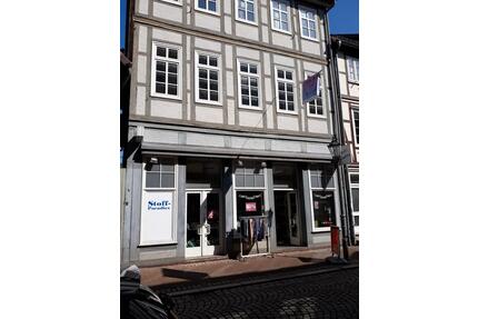 Denkmal-Wohn-Geschäftshaus Celle, 15 J. RND, ab 2027 frei