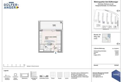 Wohnung zum Mieten in München 751,20 € 29.39 m²
