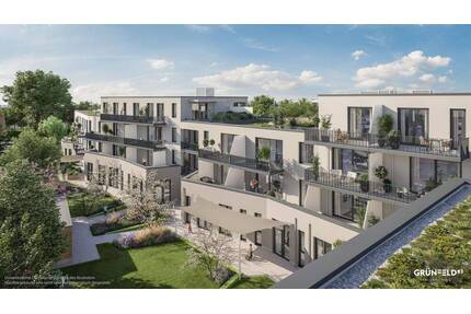 Moderne 2-Zi.-Whg. mit geschützter Loggia und Tageslichtbad - München Feldmoching-Hasenbergl