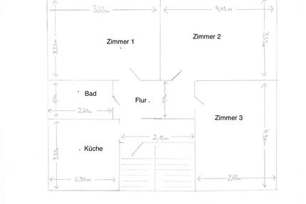 3 Zimmer Ledburg Burg zum 01.04. frei WG möglich - Hannover Herrenhausen-Stöcken