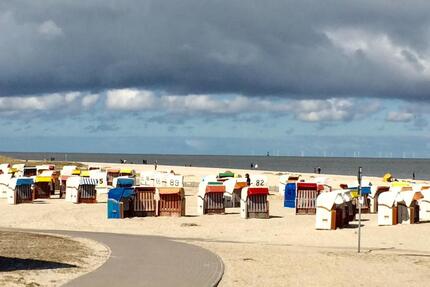 Ferienwohnung Schillig Horumersiel Strand Meer Ruhe Hund Natur - Wangerland