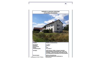 Hofstelle in idyllischer Alleinlage - perfekt für Pferdeliebhaber - Pilsting