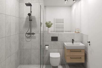 EXKLUSIVES NEUBAUPROJEKT | 2-Raum-Wohnung mit Loggia und elegantem Innenleben - Leipzig Zentrum-Ost