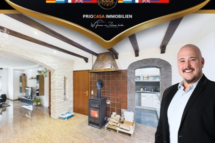 PREISREDUZIERUNG IDEAL FÜR LUX_PENDLER EFH Sauna inkl Grillhütte Terrasse Räucherofen 2x Badezimmer 1x Kamin 1x Garage Granitboden Garten mit angrenzendem Wald - Mettlach