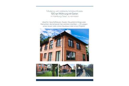 Wohnung zum Mieten in Hamburg 2.500,00 € 120 m²