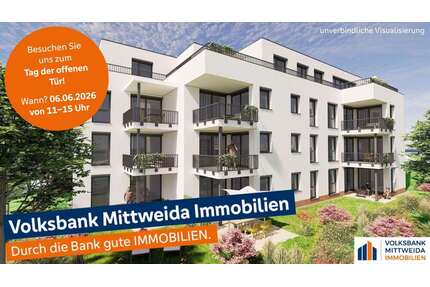Erstbezug! Moderne 4-Zimmer Wohnung mit Balkon und Garage! - Hartmannsdorf