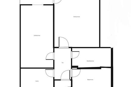 Miet mich - individuelle 2-Zimmer-Wohnung mit Balkon - Frankfurt am Main Nord-West