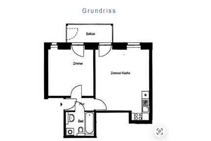 Single-Wohnung (47qm) SüdvorstadtSüdplatz ab 1.6. zu vermieten - Leipzig Mitte