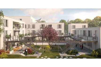 Schicke 2 Zimmerwohnung mit Blick in den Garten und Bachlauf - Amt Wachsenburg