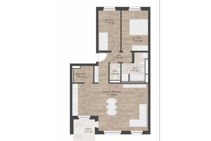 3 Zimmer Neubau Wohnung in Stahnsdorf - Kleinmachnow