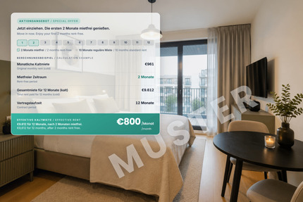 Wohnung zum Mieten in Berlin 971,00 € 28 m²