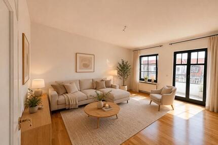 Gepflegte 2-Zimmer-Altbauwohnung – mit Balkon, EBK & Marmor-Bad - Magdeburg Nordwest