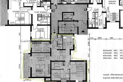Wohnung 4 ZKB Ludwigshafen Gartenstadt - Ludwigshafen am Rhein Rheingönheim