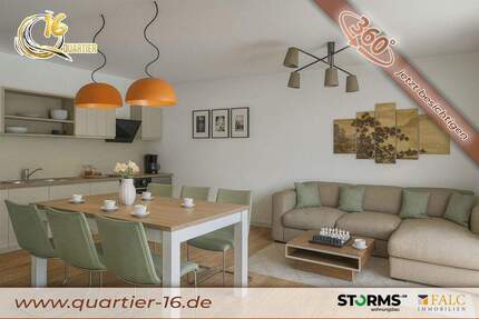 Obergeschosswohnung (WE-5) - 105,66 m² - 4 Zimmer - Übach-Palenberg