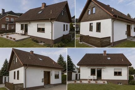 Freisteh. Einfamilienhaus 137,6m² Wohnfl 630m² Grundst. 2 Garagen - Dautphetal