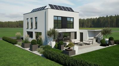 NEUBAU - FREISTEHEND, MASSIV UND MODERN - KFW 40 - Essen