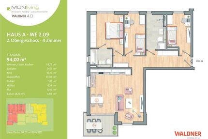 Moderne 4-Zimmer-Neubauwohnung (Monheim am Rhein)