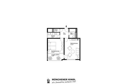 Wohnung zum Kaufen in München 375.000,00 € 48.15 m²