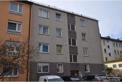 3-Zimmer-Wohnung mit Balkon und im Erdgeschoß - Nürnberg St Leonhard