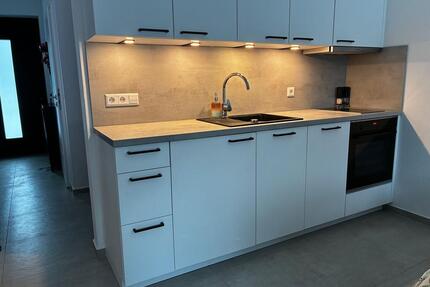 Moderne 1-Zimmer-Erdgeschosswohnung mit moderner Einbauküche in idyllischer Lage von Oyten