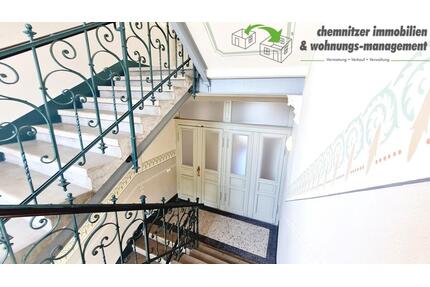 Moderne 4-Raum-Etagenwohnung mit Balkon, Tageslichtbad & Gäste-WC im Chemnitzer Zentrum