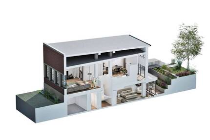 Exklusives Stadthaus mit Loftcharakter - Architektur für Anspruchsvolle_Nr.38 - Augsburg Innenstadt