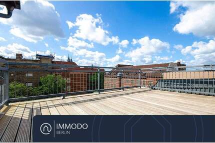 ?? Endlich Zuhause mit Panorama Dachterrasse - hochwertige 3 Zimmer DG Wohnung mit Aufzug - Berlin Charlottenburg