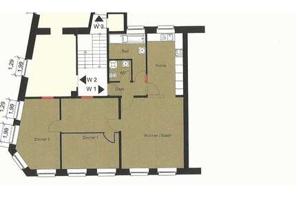 Wohnung zum Mieten in Wuppertal-Vohwinkel 850,00 € 93 m²