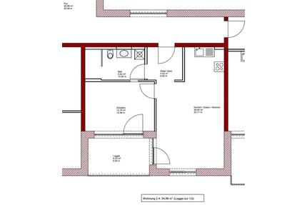 Neubau Wohnung | 2 Zimmer mit Balkon - Marktredwitz