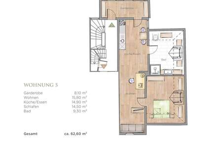 Neu sanierte Eigentumswohnung im historischen Wohnen mit Denkmalschutzabschreibung - Fürth Innenstadt