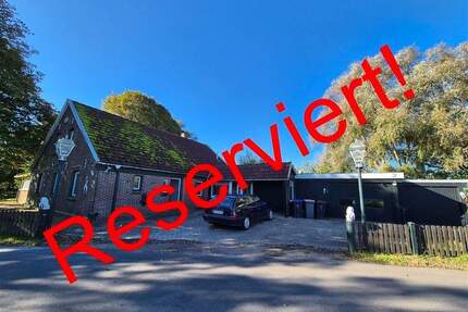 Ländliches Wohnhaus in Fast-Alleinlage mit freiem Blick über die Felder - Wangerland Crildumersiel