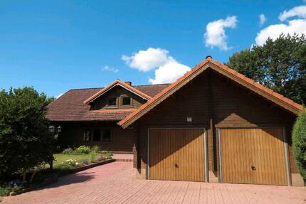 Blockhaus-Charme mit Garage,Garten & Gestaltungspotenzial nahe HH - Sauensiek