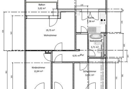Charmantes Reihenmittelhaus mit Entwicklungspotenzial in Laatzen