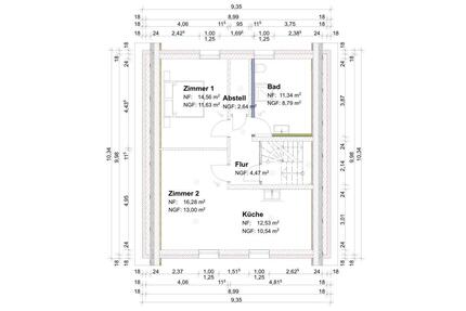 2-Zimmer DG Wohnung in Eggenstein (Erstbezug nach Kernsanierung) - Eggenstein-Leopoldshafen