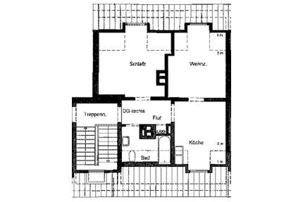 Helle Dachgeschosswohung - 500,00&nbsp;EUR Kaltmiete, ca.&nbsp; 40,30&nbsp;m&sup2; in Köln (PLZ: 50735) Nippes