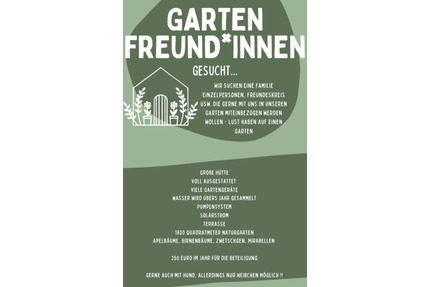 Garten Anteil Bergen Enkheim - 250,00&nbsp;EUR Kaltmiete, ca.&nbsp; 0,00&nbsp;m&sup2; in Frankfurt am Main (PLZ: 60388) Bergen-Enkheim