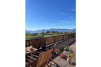 Idyllische Wohnung mit Bergblick - Rimsting