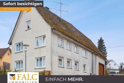 Einfamilienhaus mit Scheune und Potenzial - Ihr Platz für neue Ideen! - Neuhausen ob Eck Schwandorf